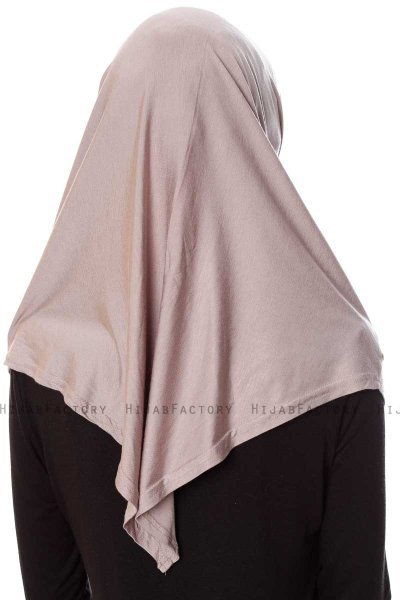Mia - Steingrå One-Piece Al Amira Hijab - Ecardin