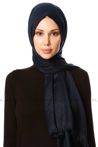 Nalini - Marineblå Hijab - Özsoy