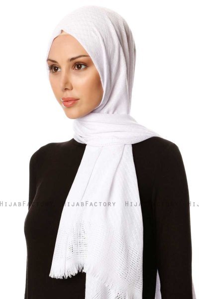 Nalini - Hvit Hijab - Özsoy