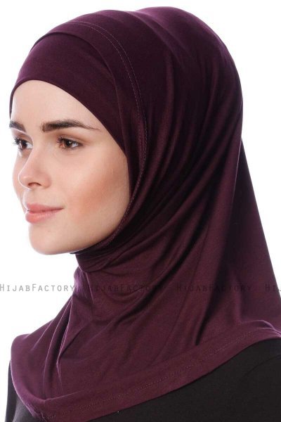 Nehir - Plomme 2-Piece Al Amira Hijab