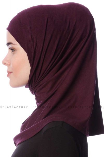 Nehir - Plomme 2-Piece Al Amira Hijab