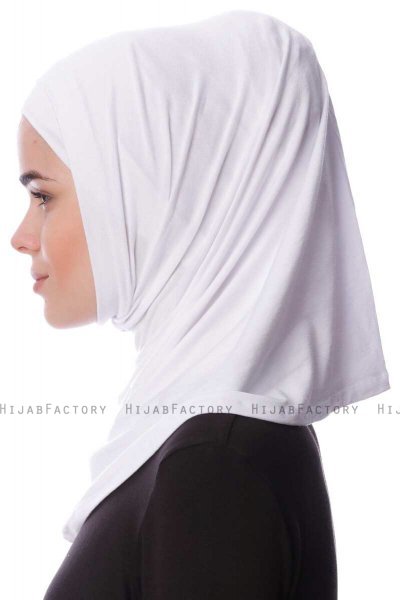 Nehir - Hvit 2-Piece Al Amira Hijab