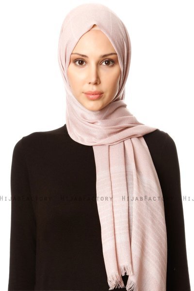 Nihal - Gammelrosa Hijab - Özsoy