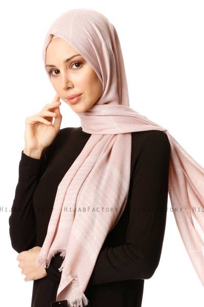 Nihal - Gammelrosa Hijab - Özsoy