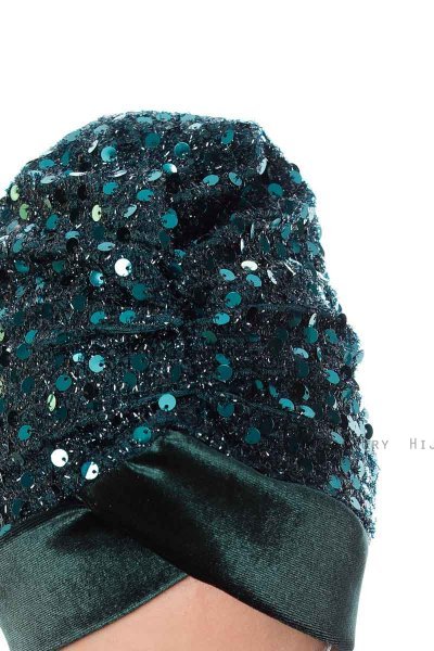Nurten - Mørk Grønn Turban
