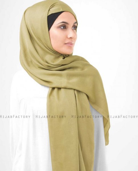 Olive Oil Oliv Viskos Hijab InEssence 5HA54b