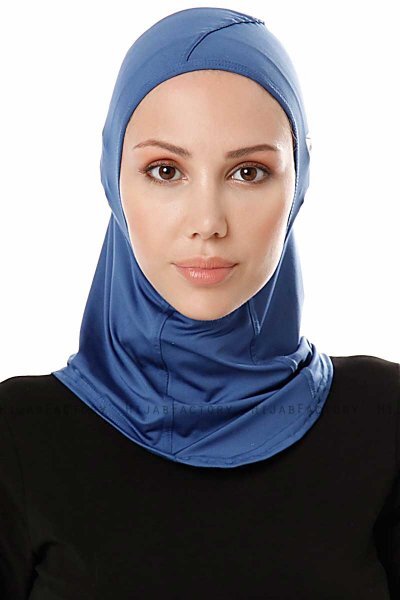 Pinar - Blå Sport Hijab - Ecardin
