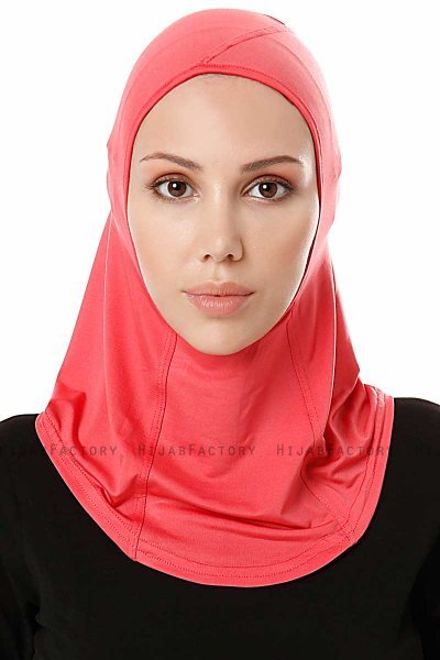 Pinar - Bringebærrød Sport Hijab - Ecardin