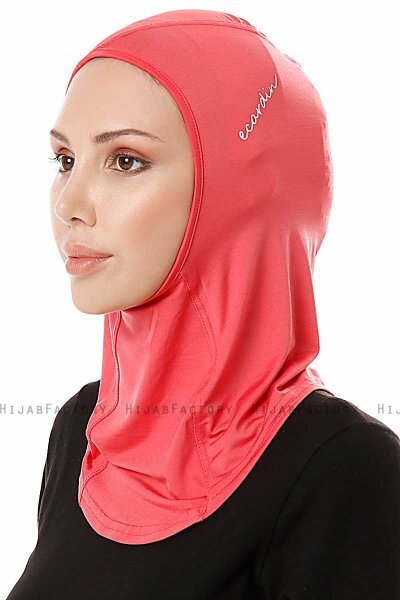 Pinar - Bringebærrød Sport Hijab - Ecardin