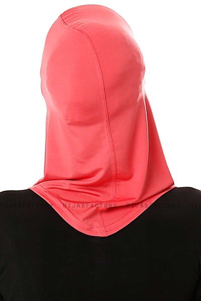 Pinar - Bringebærrød Sport Hijab - Ecardin
