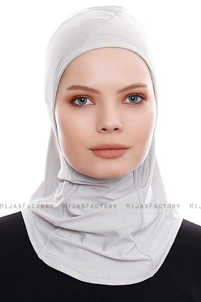 Pinar - Lysegrå Sport Hijab - Ecardin