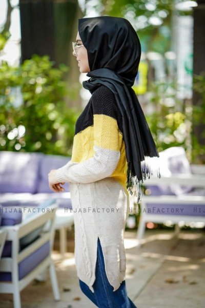 Priscilla - Svart Tunika - Insirah