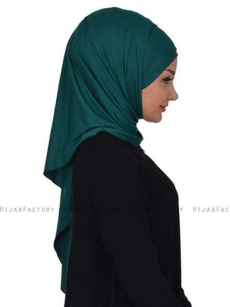 Rebecca Mörkgrön Bomull Turban Ayse Turban 322310c