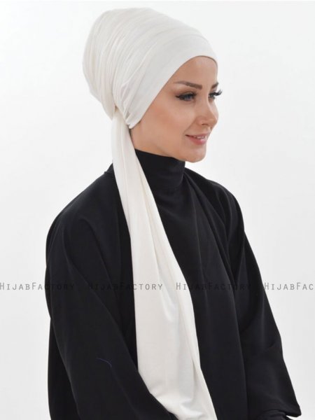 Rebecca Offwhite Bomull Turban Ayse Turban 322307d