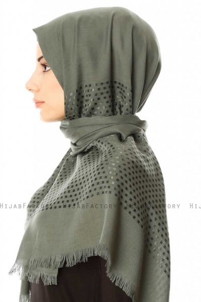 Reyhan - Mørk Khaki Hijab - Özsoy