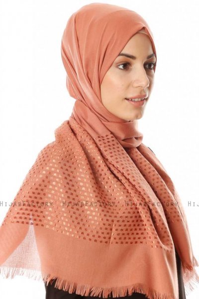 Reyhan - Mursteinsrød Hijab - Özsoy