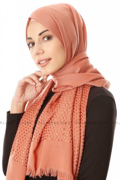 Reyhan - Mursteinsrød Hijab - Özsoy