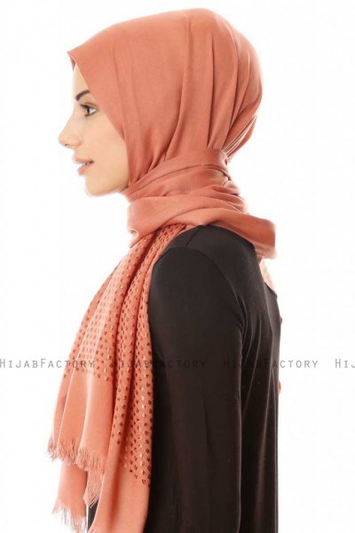 Reyhan - Mursteinsrød Hijab - Özsoy