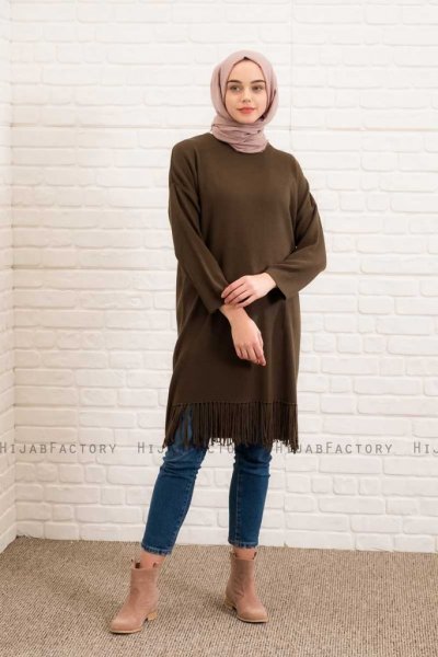 River - Khaki Tunika - Lysa Studio