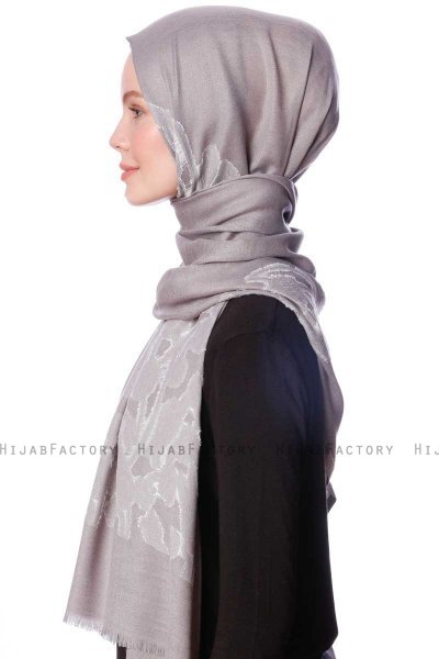 Roshan - Grå Hijab - Özsoy