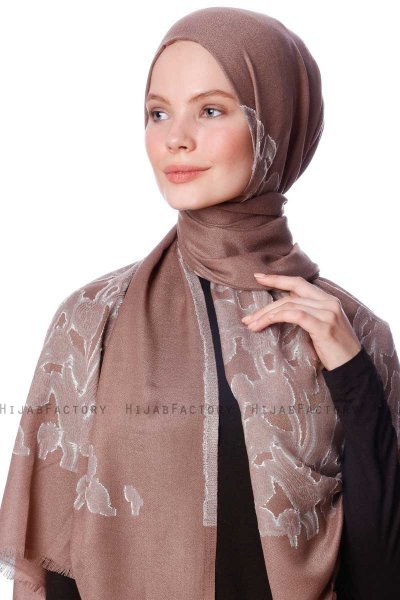 Roshan - Taupe Hijab - Özsoy