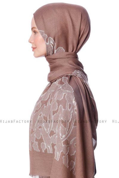 Roshan - Taupe Hijab - Özsoy
