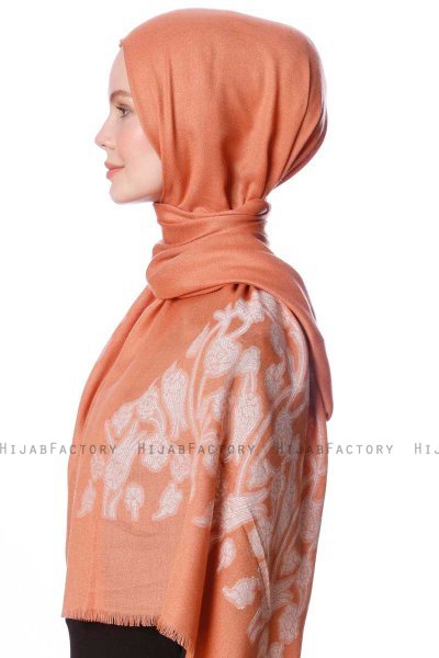 Roshan - Mursteinsrød Hijab - Özsoy