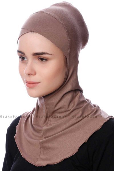 Safiye - Mørk Taupe Ninja Undersjal - Ecardin