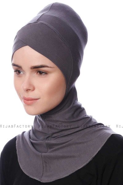 Safiye - Mørk Grå Ninja Undersjal - Ecardin