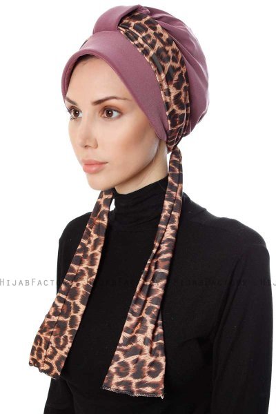 Sanem - Mørk Rosa Turban