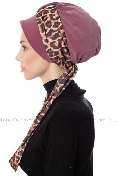 Sanem - Mørk Rosa Turban