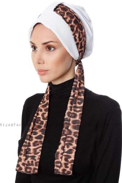 Sanem - Hvit Turban
