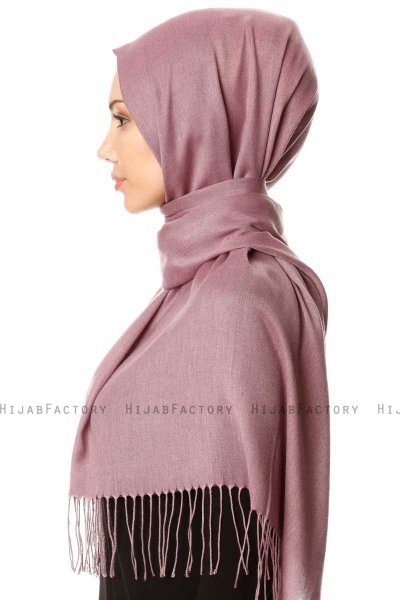 Selin - Lys Lilla Pashmina Hijab - Özsoy