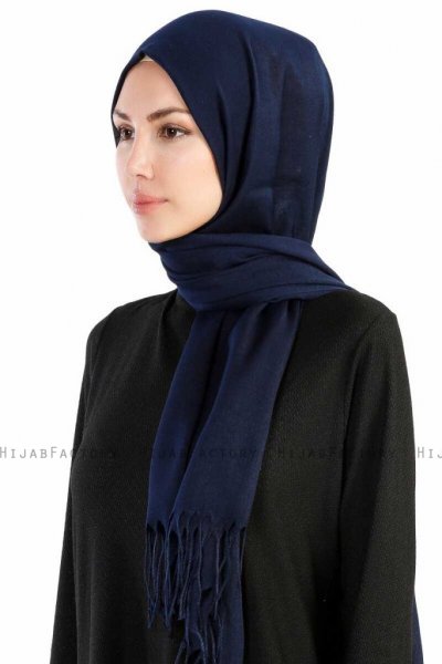 Selin Marinblå Pashmina Hijab Özsoy 160232-2