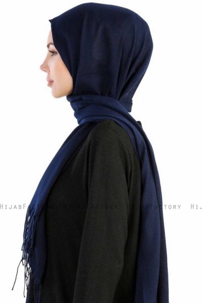 Selin Marinblå Pashmina Hijab Özsoy 160232-4
