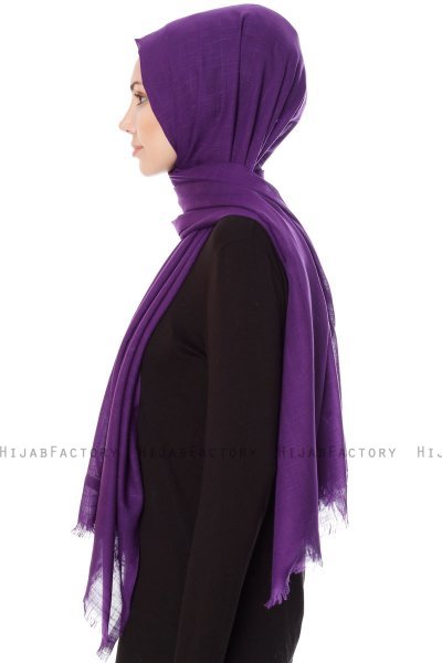 Selma - Deep Violet Hijab - Gülsoy