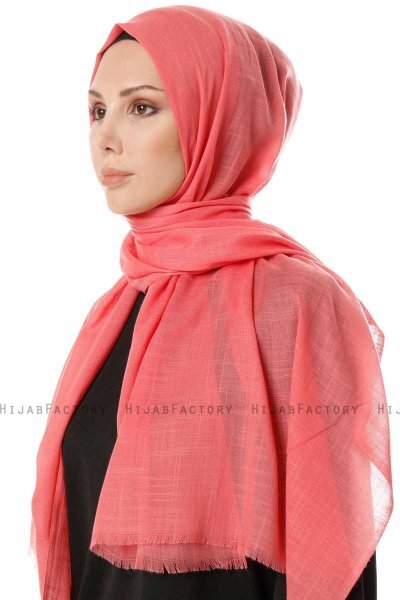 Selma - Bringebærrød Hijab - Gülsoy