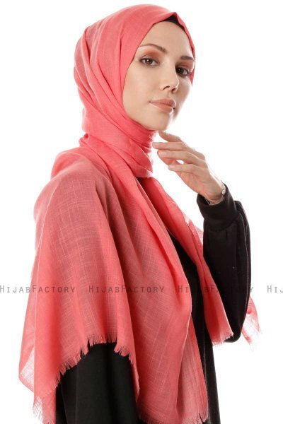 Selma - Bringebærrød Hijab - Gülsoy