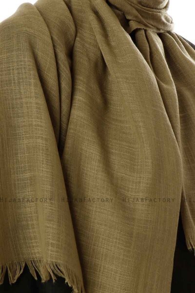 Selma - Lys Khaki Hijab - Gülsoy