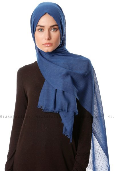 Selma - Mørk Petrol Hijab - Gülsoy