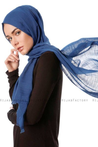Selma - Mørk Petrol Hijab - Gülsoy
