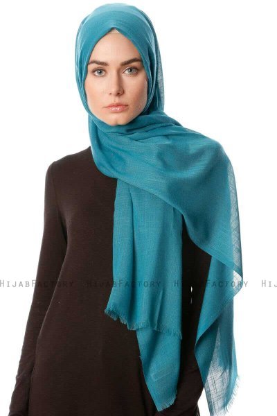 Selma - Petrol Grønn Hijab - Gülsoy