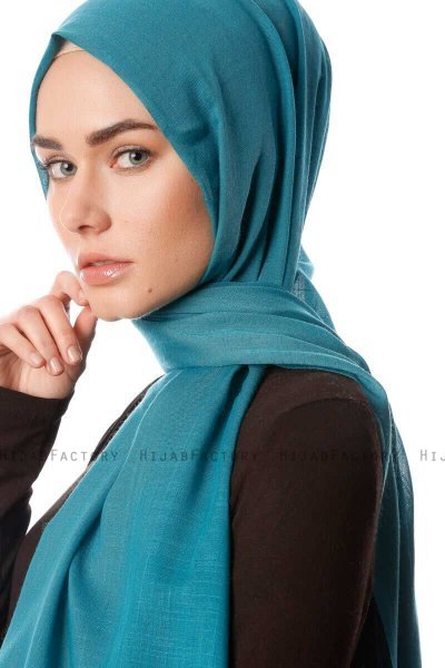 Selma - Petrol Grønn Hijab - Gülsoy