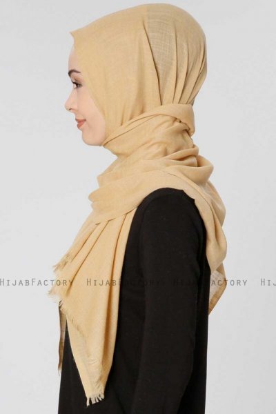 Selma Senapsgul Enfärgad Hijab Sjal Gülsoy 300215c