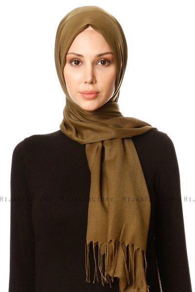 Semahat - Khaki Hijab - Özsoy