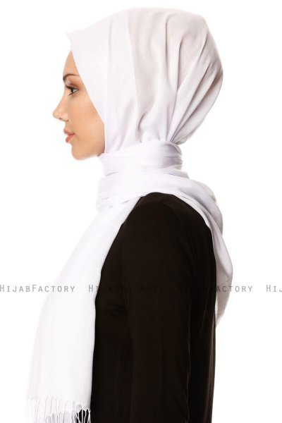 Semahat - Hvit Hijab - Özsoy