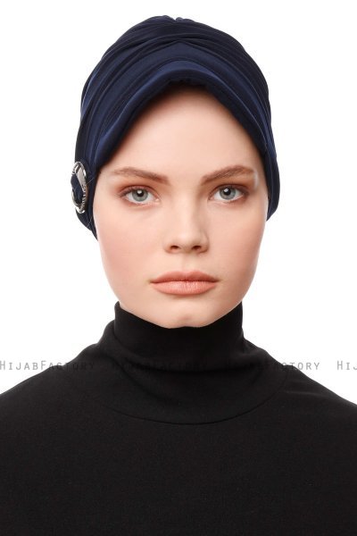 Sumeyye - Marineblå Turban