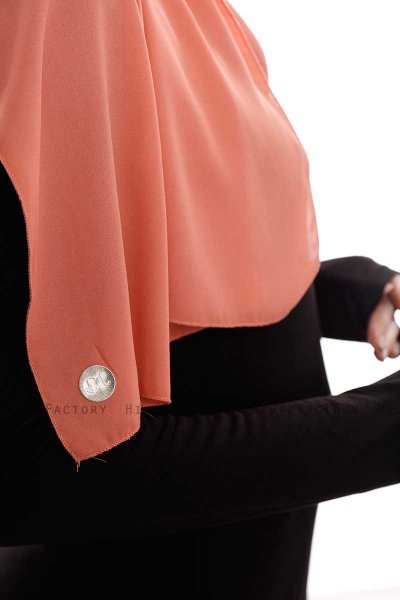 Yara - Lakserosa Praktisk One Piece Crepe Hijab