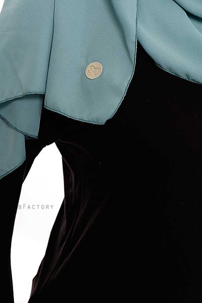 Yara - Mintgrønn Praktisk One Piece Crepe Hijab