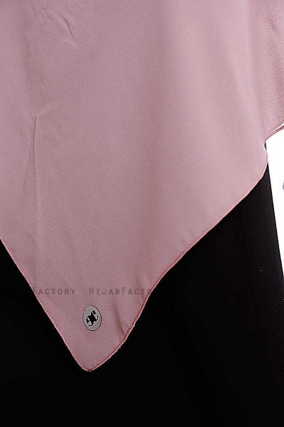 Yara - Mørk Rosa Praktisk One Piece Crepe Hijab
